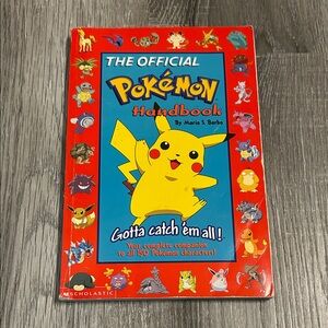 The Official Pokémon Handbook from 1999